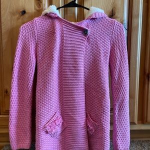 Matilda Jane Size 8 Pink Cardigan.
